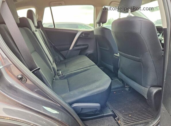 2T3BFREV3HW626259 2017 TOYOTA RAV4 Gray Հետևի նստատեղերի տեսք