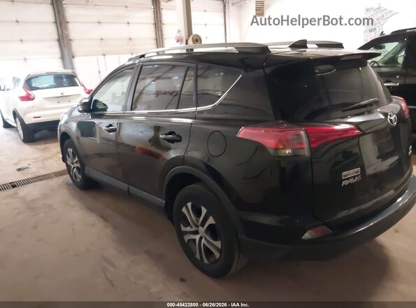 2T3BFREV3HW678202 2017 TOYOTA RAV4 Black Задня ліва чверть