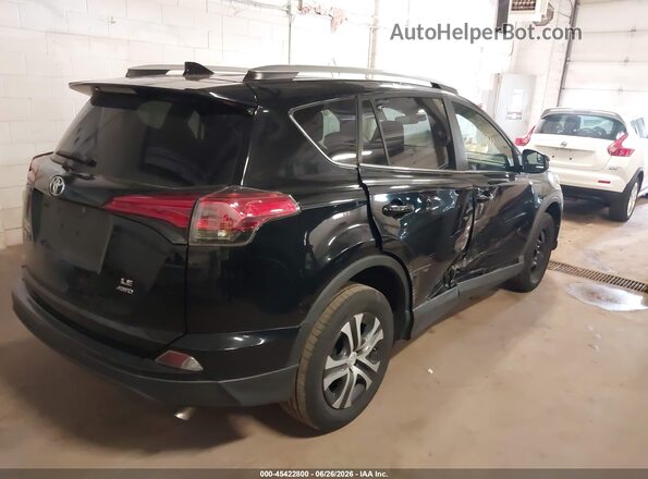 2T3BFREV3HW678202 2017 TOYOTA RAV4 Black Задня права чверть