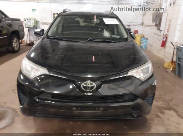 2T3BFREV3HW678202 2017 TOYOTA RAV4 Black Вид щитка приладів