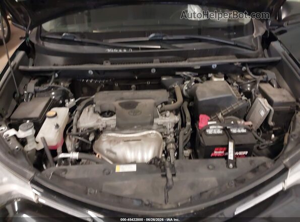 2T3BFREV3HW678202 2017 TOYOTA RAV4 Black Вид ззаду