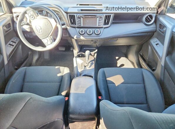 2T3BFREV4HW543777 2017 TOYOTA RAV4 Black Вид панелі приладів
