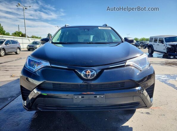2T3BFREV4HW543777 2017 TOYOTA RAV4 Black Вид спереду