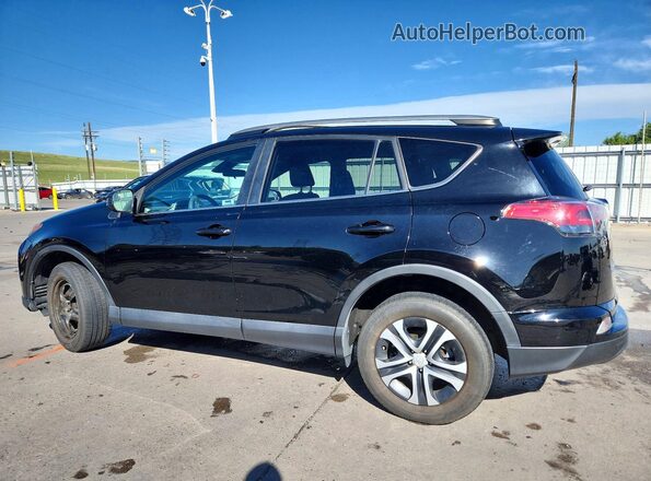 2T3BFREV4HW543777 2017 TOYOTA RAV4 Black Задня ліва чверть