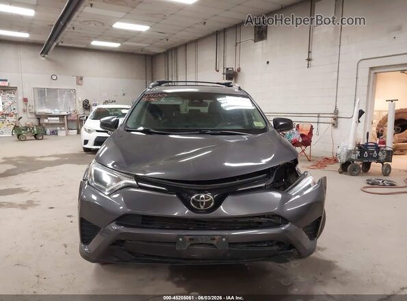 2T3BFREV4HW600432 2017 TOYOTA RAV4 Gray Widok zestawu wskaźników