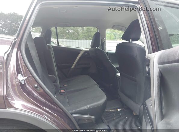 2T3BFREV4HW605453 2017 TOYOTA RAV4 Maroon Vista de la etiqueta del VIN