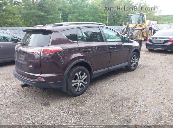 2T3BFREV4HW605453 2017 TOYOTA RAV4 Maroon Trasero derecho