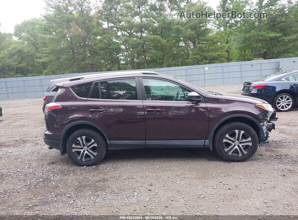 2T3BFREV4HW605453 2017 TOYOTA RAV4 Maroon Vista interior de 360 grados