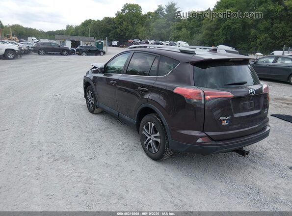2T3BFREV4HW612015 2017 TOYOTA RAV4 Purple Задня ліва чверть