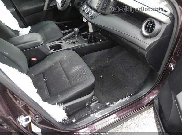 2T3BFREV4HW612015 2017 TOYOTA RAV4 Purple Вид салону спереду