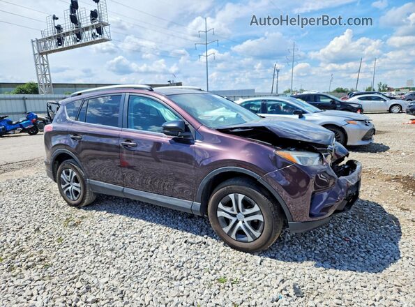 2T3BFREV4HW660825 2017 TOYOTA RAV4 Maroon Առջևի աջ