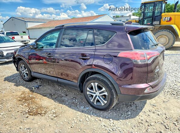 2T3BFREV4HW660825 2017 TOYOTA RAV4 Maroon Հետևի ձախ