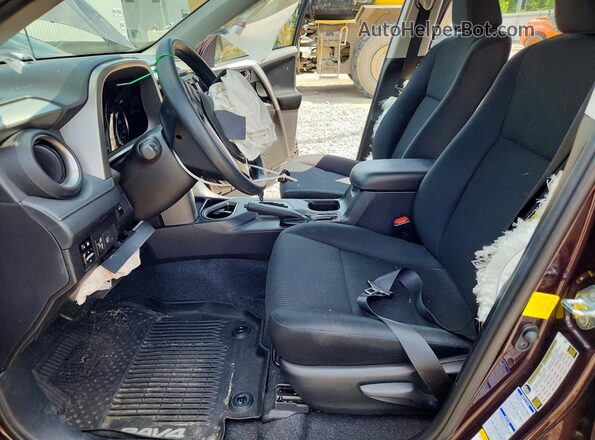 2T3BFREV4HW660825 2017 TOYOTA RAV4 Maroon Սալոնի դիմացի տեսք