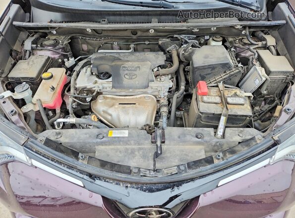 2T3BFREV4JW780940 2018 TOYOTA RAV4 Purple Սալոնի հետևի տեսք