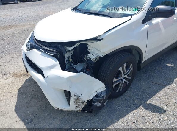 2T3BFREV5GW438485 2016 TOYOTA RAV4 White Vista frontal