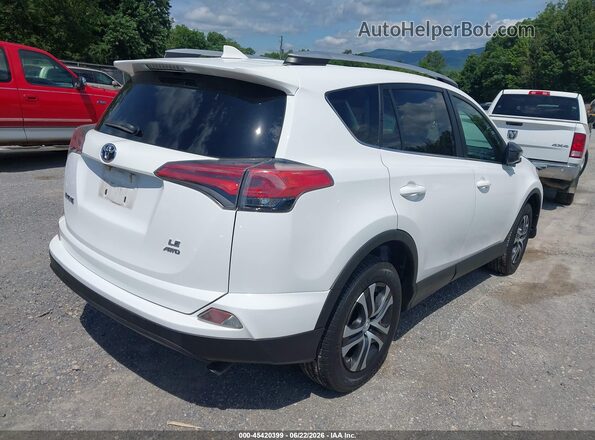 2T3BFREV5GW438485 2016 TOYOTA RAV4 White Trasero derecho