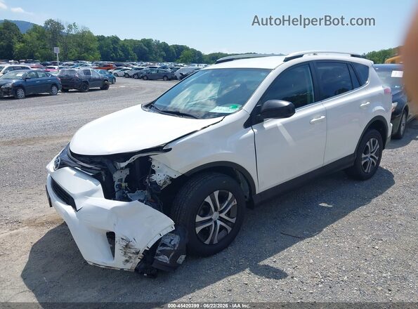 2T3BFREV5GW438485 2016 TOYOTA RAV4 White Vista tres cuartos delantera izquierda