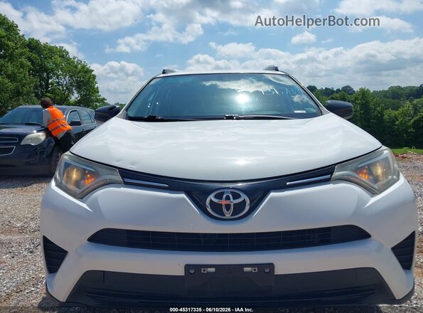2T3BFREV5GW523391 2016 TOYOTA RAV4 White წინა ხედი