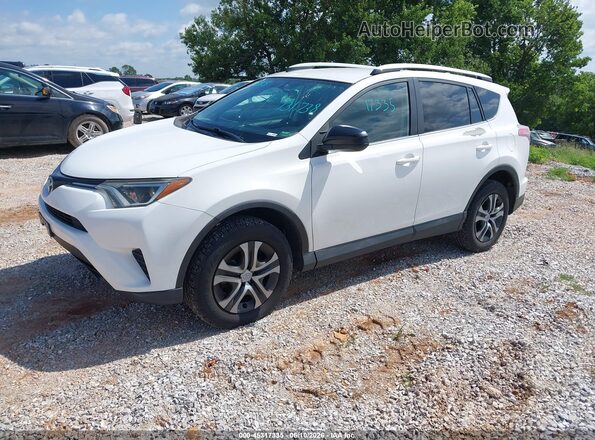 2T3BFREV5GW523391 2016 TOYOTA RAV4 White წინა მარცხენა ხედი სამი მეოთხედიდან
