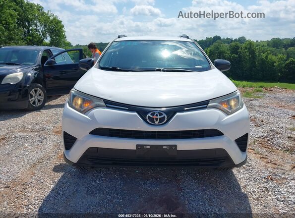 2T3BFREV5GW523391 2016 TOYOTA RAV4 White ხელსაწყოთა პანელის ხედი