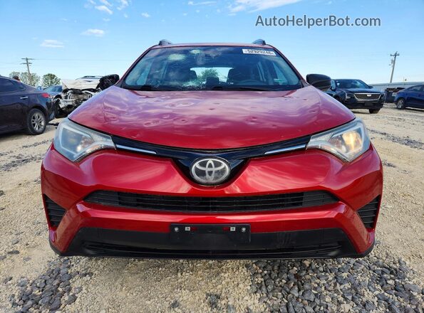 2T3BFREV5HW551435 2017 TOYOTA RAV4 Red Vista frontal