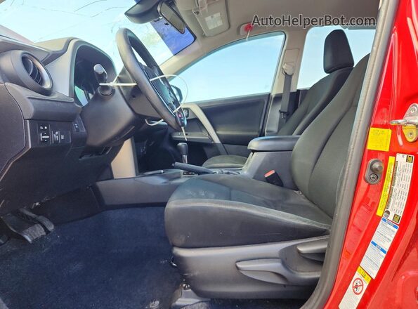 2T3BFREV5HW551435 2017 TOYOTA RAV4 Red Vista interior delantera