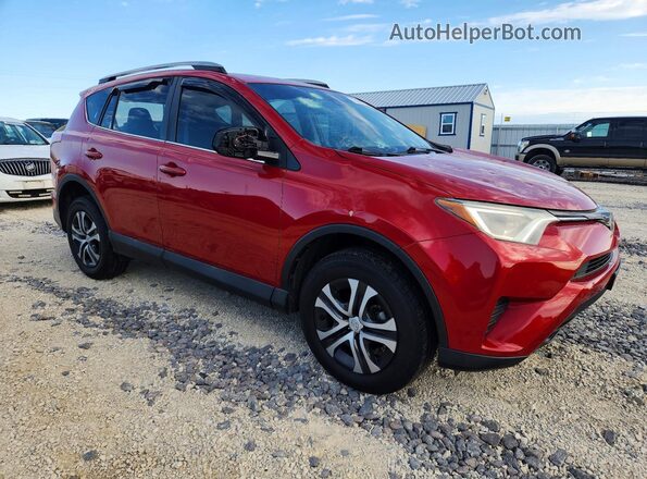 2T3BFREV5HW551435 2017 TOYOTA RAV4 Red Delantero derecho