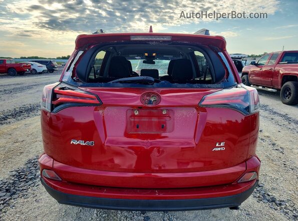2T3BFREV5HW551435 2017 TOYOTA RAV4 Red Vista trasera