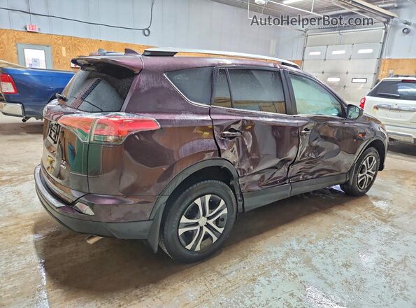 2T3BFREV5JW754847 2018 TOYOTA RAV4 Purple Trasero derecho