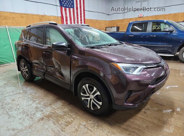 2T3BFREV5JW754847 2018 TOYOTA RAV4 Purple Delantero derecho