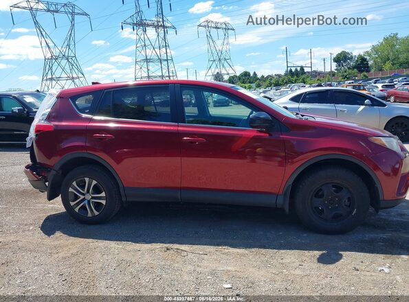 2T3BFREV5JW820989 2018 TOYOTA RAV4 Red 360 interior view