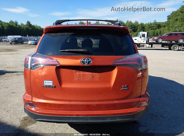 2T3BFREV6GW460639 2016 TOYOTA RAV4 Orange 
