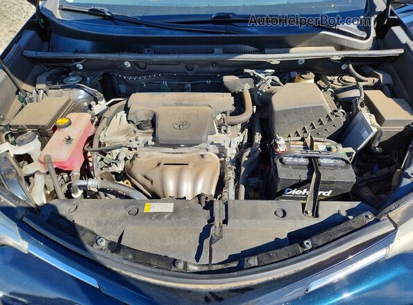2T3BFREV6JW736793 2018 TOYOTA RAV4 Black Вид підкапотного простору