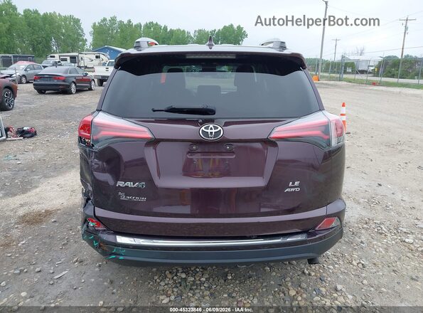 2T3BFREV7JW728458 2018 TOYOTA RAV4 Burgundy 