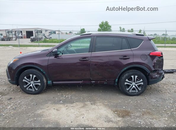2T3BFREV7JW728458 2018 TOYOTA RAV4 Burgundy 