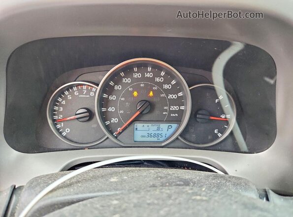2T3BFREV8GW465938 2016 TOYOTA RAV4 White Вид щитка приладів