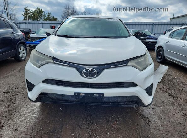 2T3BFREV8GW465938 2016 TOYOTA RAV4 White Вид спереду