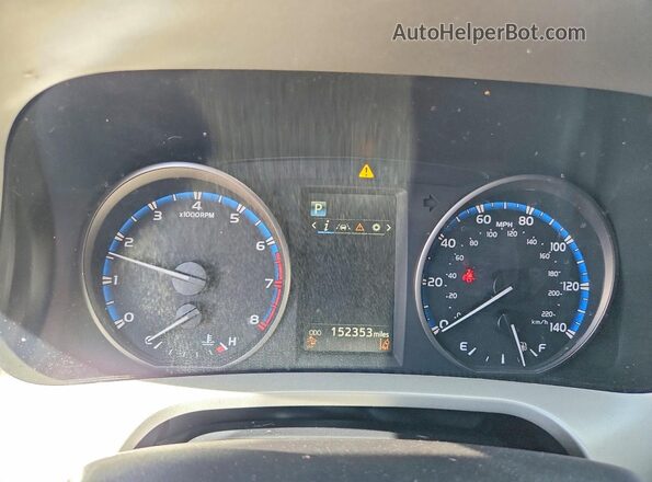 2T3BFREV8HW666014 2017 TOYOTA RAV4 White Vista del cuadro de instrumentos