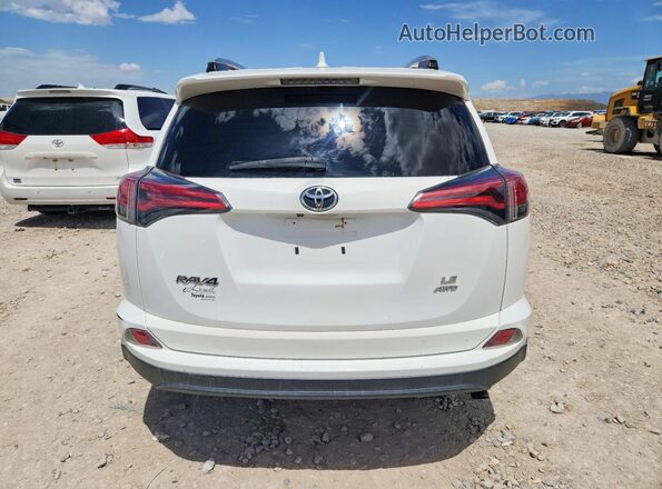 2T3BFREV8HW666014 2017 TOYOTA RAV4 White Vista trasera