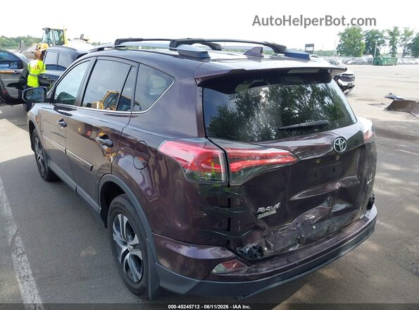 2T3BFREV8JW802762 2018 TOYOTA RAV4 Фиолетовый Задняя левая четверть