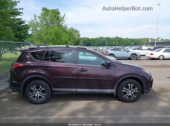 2T3BFREV8JW802762 2018 TOYOTA RAV4 Фиолетовый Вид задней части салона