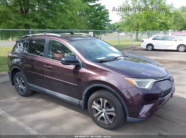 2T3BFREV8JW802762 2018 TOYOTA RAV4 Фиолетовый 