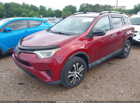 2T3BFREV9JW783820 2018 TOYOTA RAV4 Red Front left