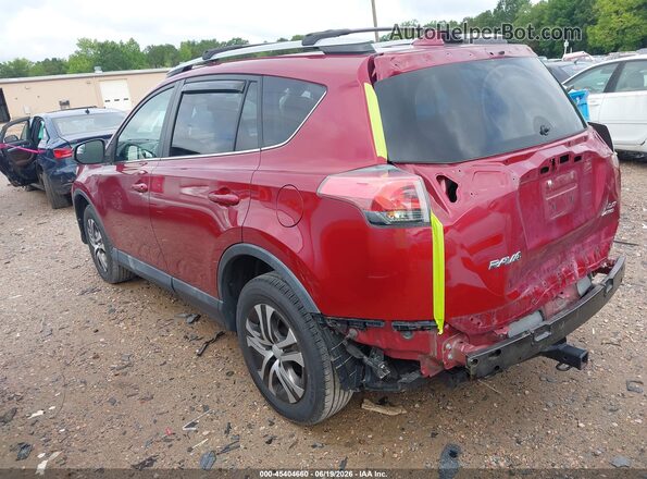 2T3BFREV9JW783820 2018 TOYOTA RAV4 Red Rear left