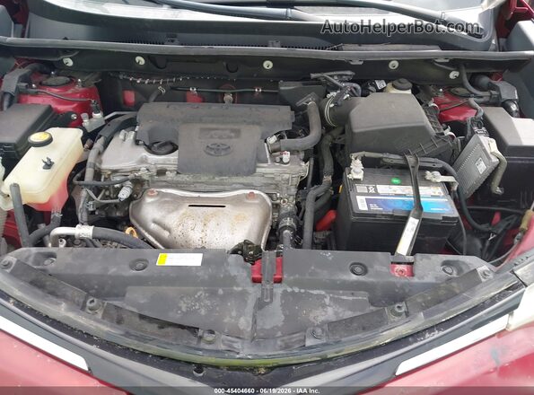 2T3BFREV9JW783820 2018 TOYOTA RAV4 Red Rear view