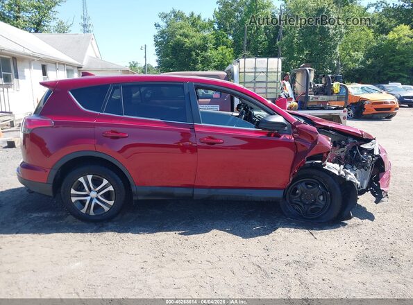 2T3BFREV9JW848584 2018 TOYOTA RAV4 Red Вид щитка приладів
