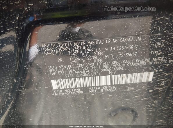 2T3BFREVXGW511513 2016 TOYOTA RAV4 Black 