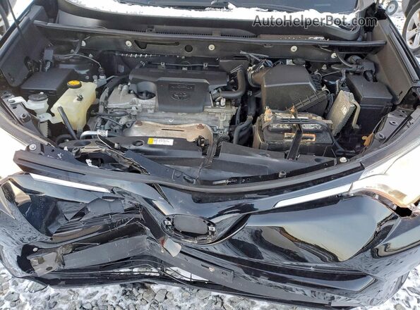 2T3BFREVXHW602072 2017 TOYOTA RAV4 Black Vista del compartimento del motor
