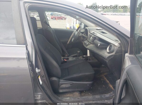 2T3BFREVXHW615467 2017 TOYOTA RAV4 Gray Вид салону спереду