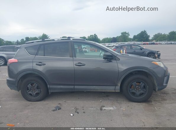 2T3BFREVXHW615467 2017 TOYOTA RAV4 Gray Вид задньої частини салону